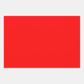 Rot, weiß und schwarz Streifen Geschenkpapier Set (Vorderseite)