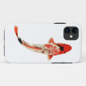 Rot, Weiß und Schwarzer Koi Fisch Case-Mate iPhone Hülle (Rückseite (Horizontal))