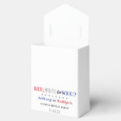 Rot, Weiß und Wer? 4. Juli Party über geschlechtss Geschenkschachtel (Geöffnet)