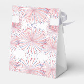 Rot, Weiß und Wer? 4. Juli Party über geschlechtss Geschenkschachtel (Rückseite)