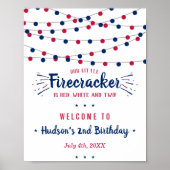 Rot, Weiß und Zwei! 4. Juli 2010 Begrüßung Poster (Vorne)