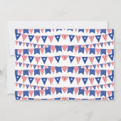 Rot, Weiß und Zwei! 4. Juli 2010 Foto Einladung (Rückseite)