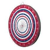 Rot-Weiß-Verordnung und Blaue Verordnung Dartscheibe (Vorderseite rechts)