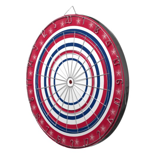 Rot-Weiß-Verordnung und Blaue Verordnung Dartscheibe (Vorderseite rechts)