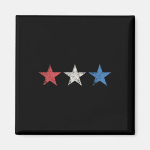 Rot Weiße Blaue Sterne Süße Usa Patriotische A zum Magnet