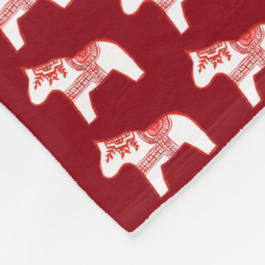 Rot-weiße Decke (Ecke)