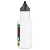 Rot-weiße Frühlingtulis Trinkflasche (Rechts)