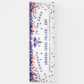 Rot-, weiße u. banner (Vertikal)