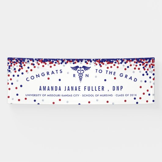 Rot-, weiße u. banner (Horizontal)