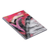 Rot-weiße Wand Notizblock (Rechte Seite)