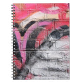 Rot-weiße Wand Notizblock (Vorderseite)