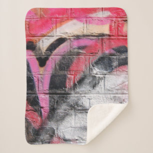 Rot-weiße Wand Sherpadecke