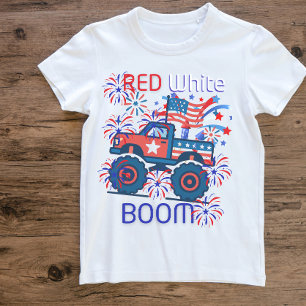 Rot, weißer Knall 4. Juli 250. Geburtstag Baby T-shirt