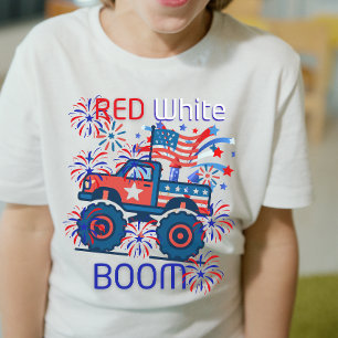 Rot, weißer Knall 4. Juli 250. Geburtstag Tri-Blend Shirt