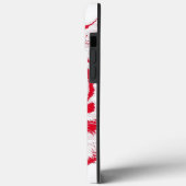 Rot-Weißer Tiger Case-Mate iPhone Hülle (Rückseite / Links)