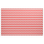 Rot-Weißes Chevron-Zickzack-Musterdesign  Stoff (Yard (91,4 cm))