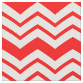 Rot-Weißes Chevron-Zickzack-Musterdesign  Stoff (Nahaufnahme)