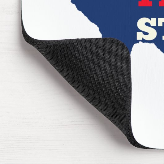 Rot-, weißes u. Blaues"Texas stark " Mousepad (Ecke)