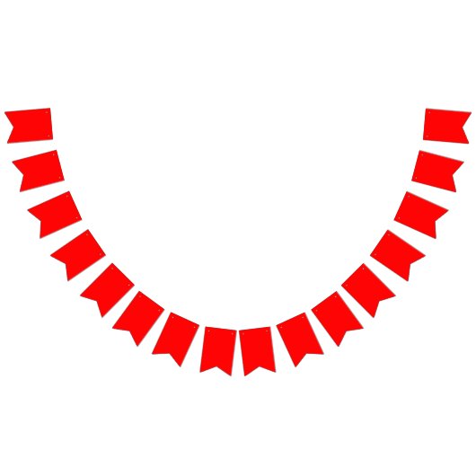 Rot Wimpelkette (Alle)