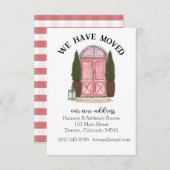 Rot, wir haben uns bewegende Ankündigung verschobe (Vorne/Hinten)