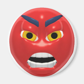 rot wütend magnet