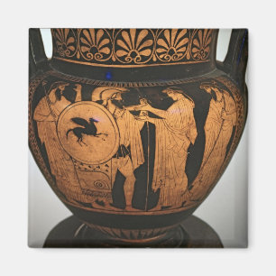 Rot-Zahl krater Magnet