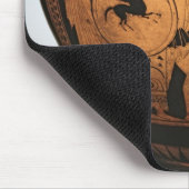 Rot-Zahl krater Mousepad (Ecke)