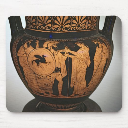 Rot-Zahl krater Mousepad (Vorne)