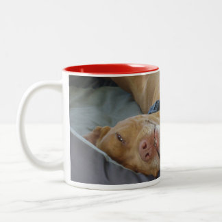 Rot Zweifarbige Tasse
