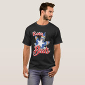 Rota Buds CNMI-Flag in Weber-Design T-Shirt (Vorne ganz)
