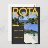 Rota? War da! Postkarte (Vorne/Hinten)
