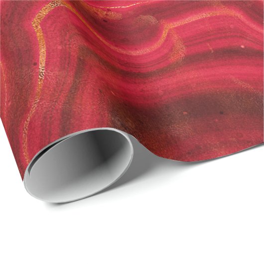 Rotagat-Marmor Geschenkpapier (Rolleneckpunkt)