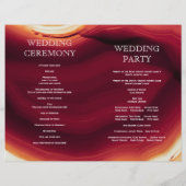 Rotagate-Schnitt-Geode-Hochzeit im Herbst (Rückseite)