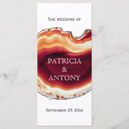 Rotagate Slice, Geode Moderne Hochzeit im Herbst Programm