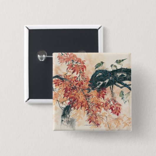 Rotahorne Button (Vorne & Hinten)