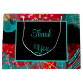 Rotalkohol Tinte Sweet 16 Große Geschenktüte (Vorderseite)