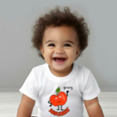 Rotapfel Baby Strampler