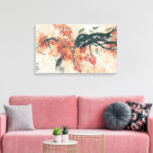 Rotapfel Leinwanddruck (Insitu (Wohnzimmer))