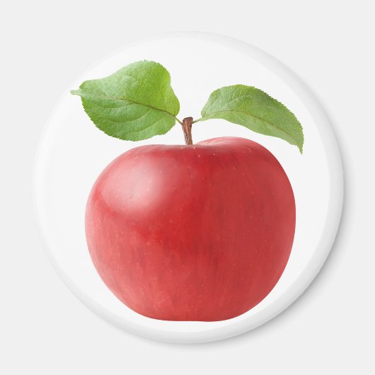 Rotapfel Magnet (Vorne)