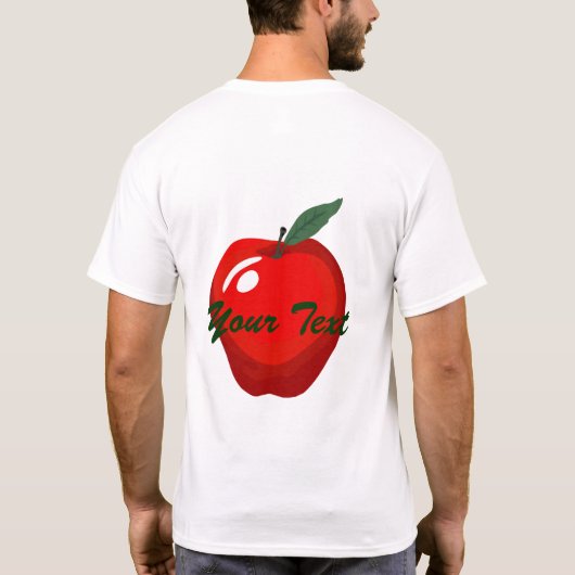 Rotäpfel Mens T - Shirt (Rückseite)