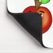 Rotapfel Mousepad (Ecke)