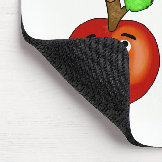 Rotapfel Mousepad (Ecke)