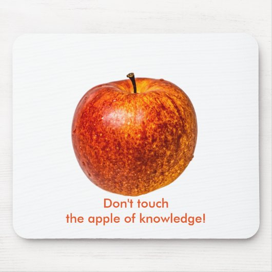 Rotapfel Mousepad (Vorne)