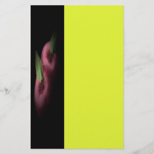 Rotäpfel-Stationierung Briefpapier (Vorderseite)