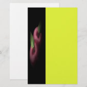 Rotäpfel-Stationierung Briefpapier (Vorne/Hinten)