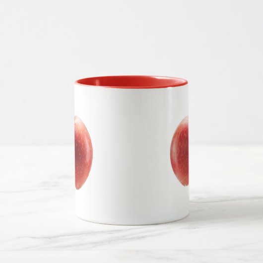 Rotapfel Tasse (Zentrum)