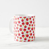 Rotapfelmuster Kaffeetasse (Vorderseite Links)