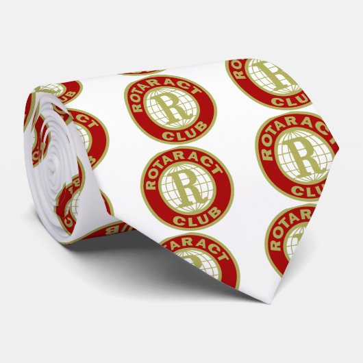 Rotaract Logo Krawatte (Gerollt)