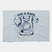 Rotarier Blau Geschirrtuch (Horizontal)