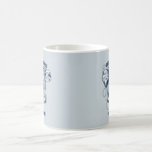 Rotarier Blau Kaffeetasse (Mittel)